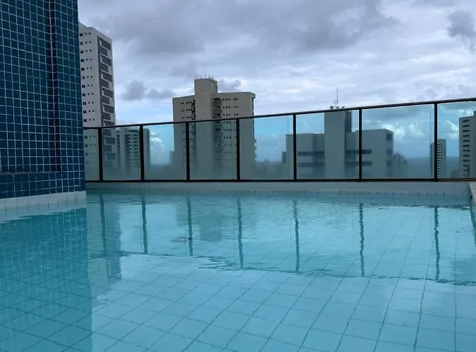 Flat - Boa Viagem Para Ate 5 Pessoas, Andar Alto Vista Mar, Piscina, Wifi 500Mbps,