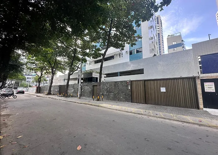 Flat - Boa Viagem Para Ate 5 Pessoas, Andar Alto Vista Mar, Piscina, Wifi 500Mbps,