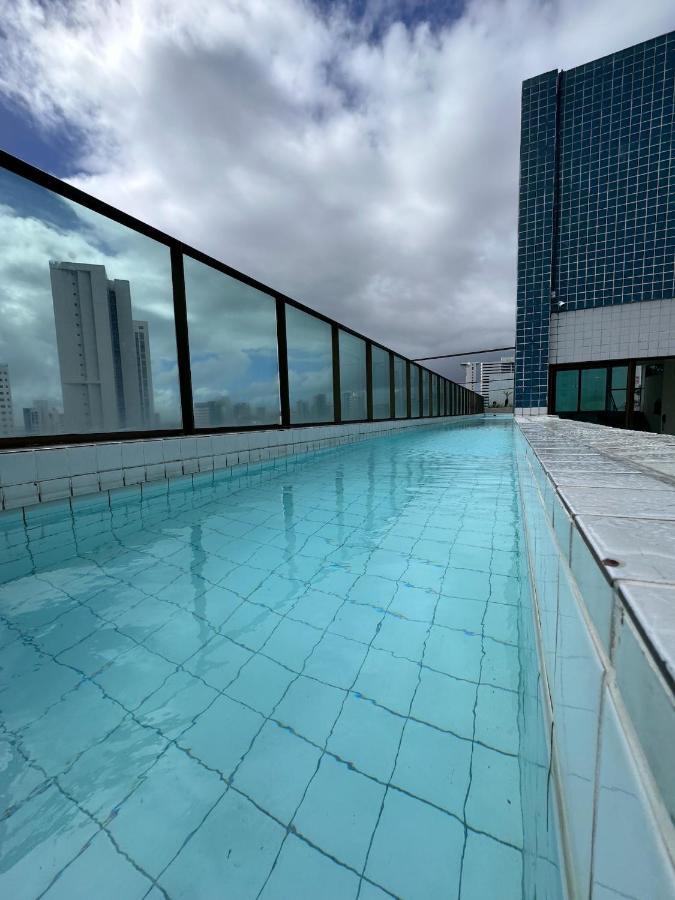 公寓 Flat - Boa Viagem Ate 5 Pessoas, Andar Alto Vista Mar, Piscina, Wifi 500mbps, *