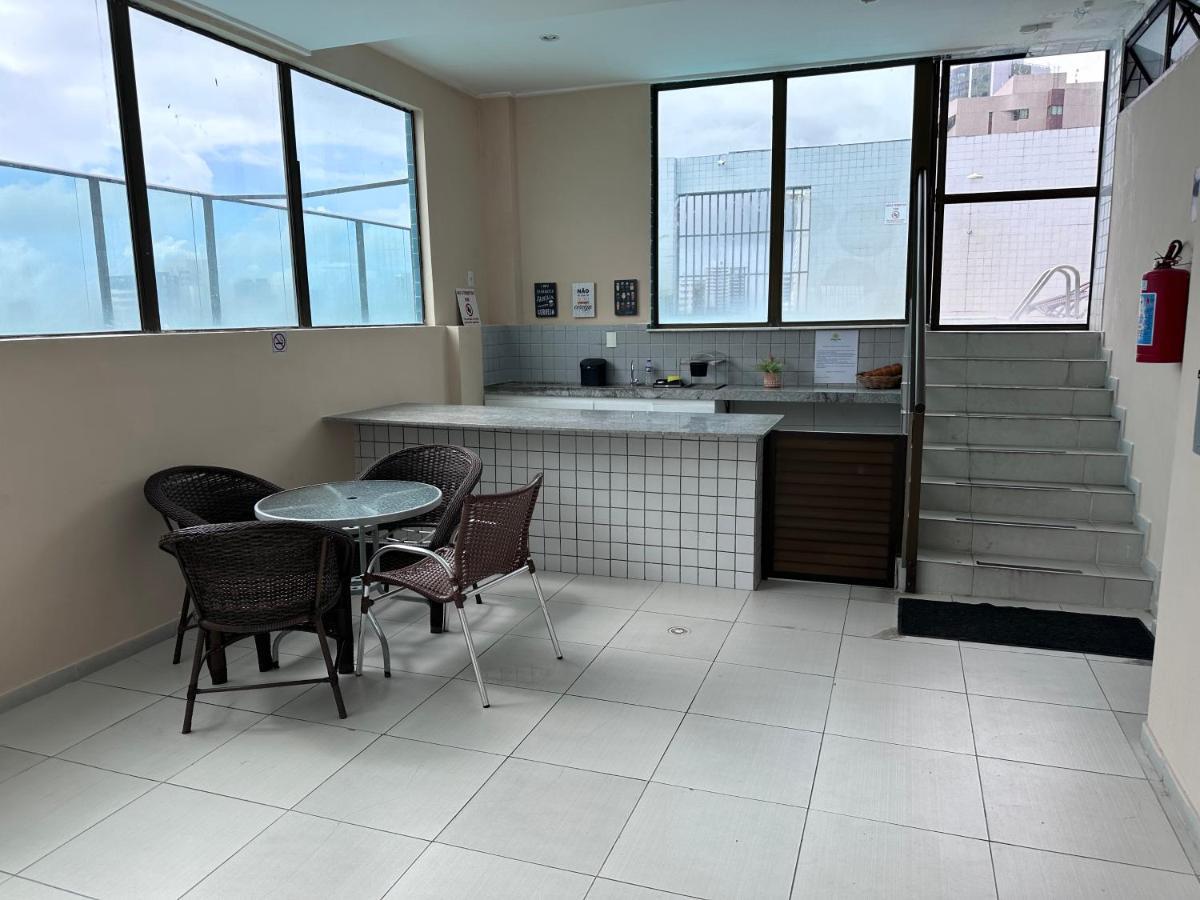 公寓 Flat - Boa Viagem Ate 5 Pessoas, Andar Alto Vista Mar, Piscina, Wifi 500mbps, Recife