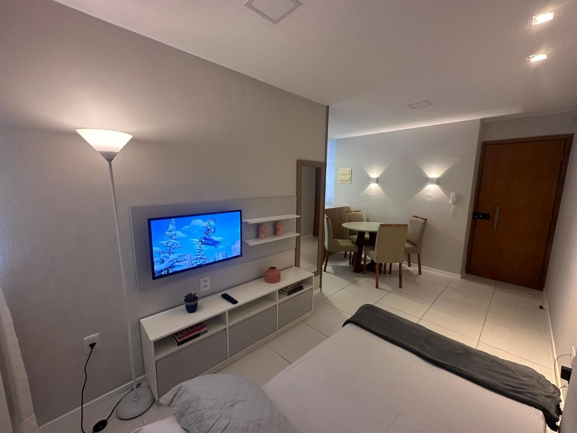 公寓 Flat - Boa Viagem Ate 5 Pessoas, Andar Alto Vista Mar, Piscina, Wifi 500mbps, *