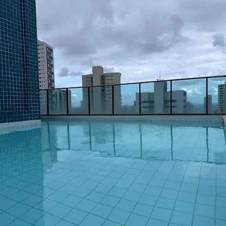 Flat - Boa Viagem Para Ate 5 Pessoas, Andar Alto Vista Mar, Piscina, Wifi 500Mbps, Recife Exterior photo
