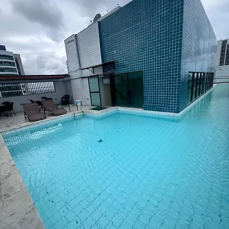 Flat - Boa Viagem Para Ate 5 Pessoas, Andar Alto Vista Mar, Piscina, Wifi 500Mbps, Recife Exterior photo